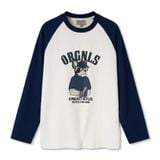 Áo Thun Nam Tay Dài Raglan Orgnls French Bulldog Form Regular