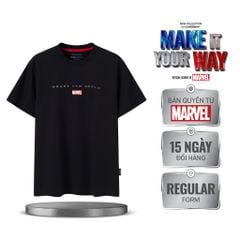 Áo Thun Nam Họa Tiết Marvel Captain Brave New World Form Regular