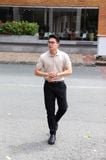 Áo Polo Nam Trơn Urban Essence Form Regular