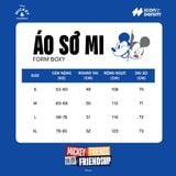 Áo Sơ Mi Nam Họa Tiết Mickey & Friends The Shades Form Boxy