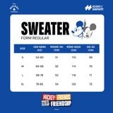Áo Nỉ Nam Họa Tiết Mickey & Friends Bring The Bold Form Regular