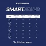 Quần Smart Jean Nam Siêu Co Dãn Xanh Nhạt Form Smart Fit