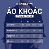 Áo Khoác Jean Nam Hoạ Tiết Incredible Form Regular