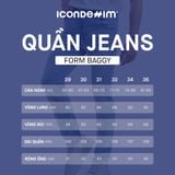 Quần Jean Nam Xám Trắng Ống Suông Dirt Wash Form Baggy