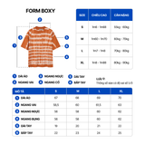 Áo Thun Nam Họa Tiết Loang Tiedye Sundaze Rush Form Boxy