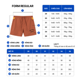 Quần Short Nam Hoạ Tiết Sundaze Rush Form Regular