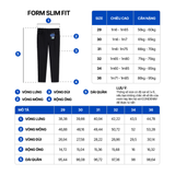 Quần Jean Nam Siêu Mát Ống Ôm ProCOOL Black Form Slim Fit