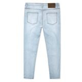 Quần Smart Jean Nam Siêu Co Dãn Xanh Nhạt Trơn Form Smart Fit