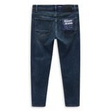 Quần Smart Jean Nam Siêu Co Dãn Xanh Đậm Trơn Form Smart Fit
