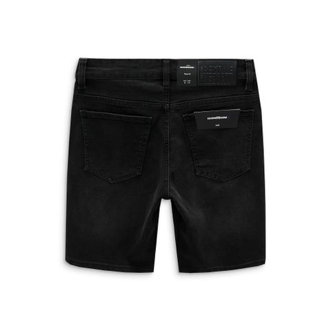 Quần Short Jean Black Wash