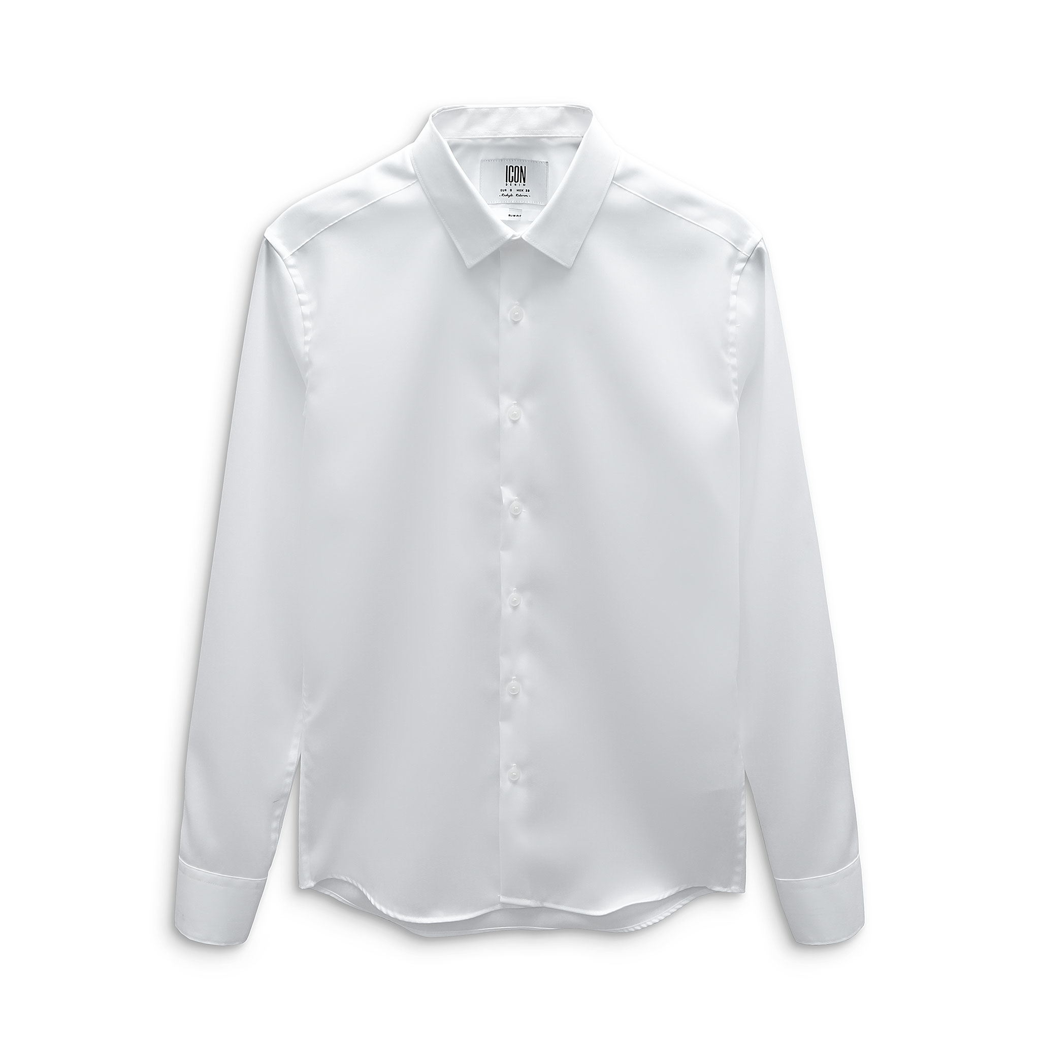 Áo Sơ Mi Cotton Trắng SMD1159  Phan Nguyễn