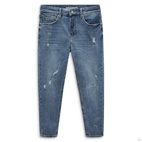 Quần Jeans Skinny Blue Wash