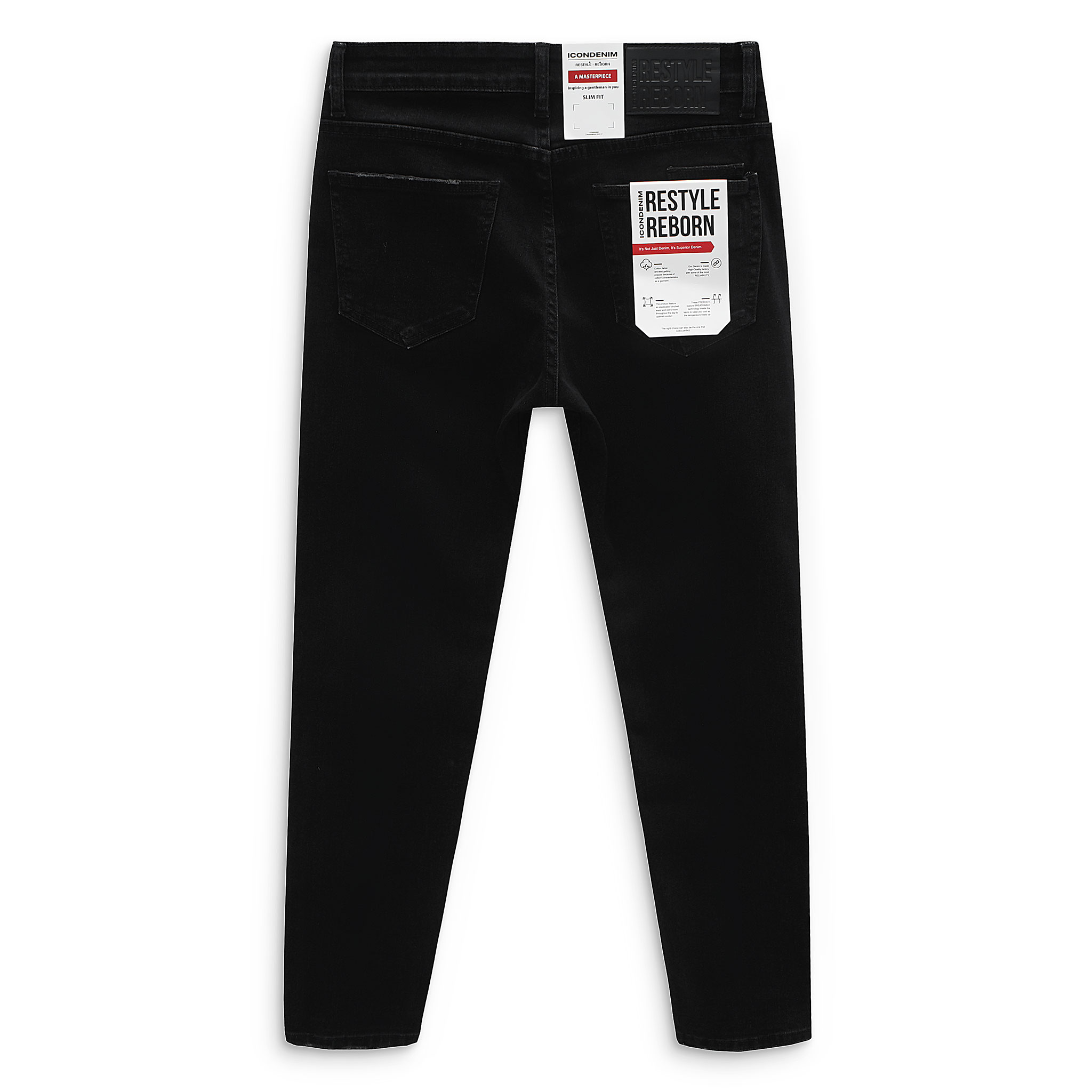 Quần Jean Slim-fit Dark Grey Wash