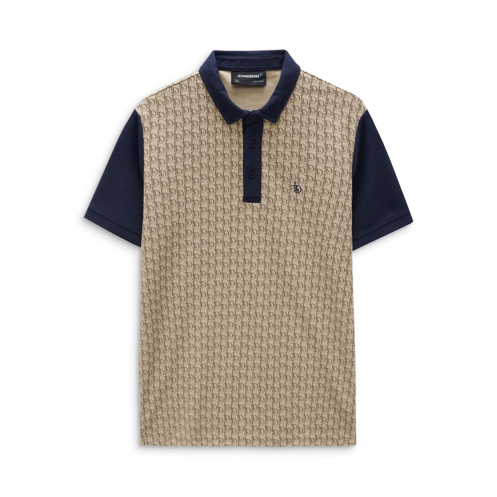 Áo Polo Nam Họa Tiết ICONDENIM Form Regular