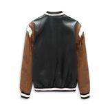 Áo Khoác Bomber Varsity Contrast Sleeves