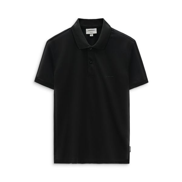 Áo Polo Nam Trơn In Logo ICONDENIM Form Regular