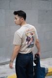 Áo Thun Nam Họa Tiết Marvel Captain Sentinel Of Liberty Form Regular