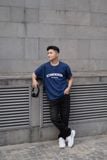 Áo Thun Nam Họa Tiết Thêu Xù Retro Vibes Club Form Boxy