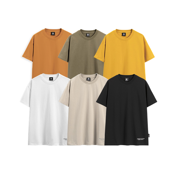 Áo Thun Nam In Phản Quang Cotton 4 Chiều Flank Label Form Oversize