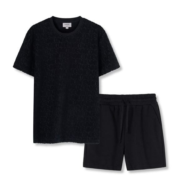 Set Đồ Cotton-Nỉ Nam Jacquard Logo Form Regular