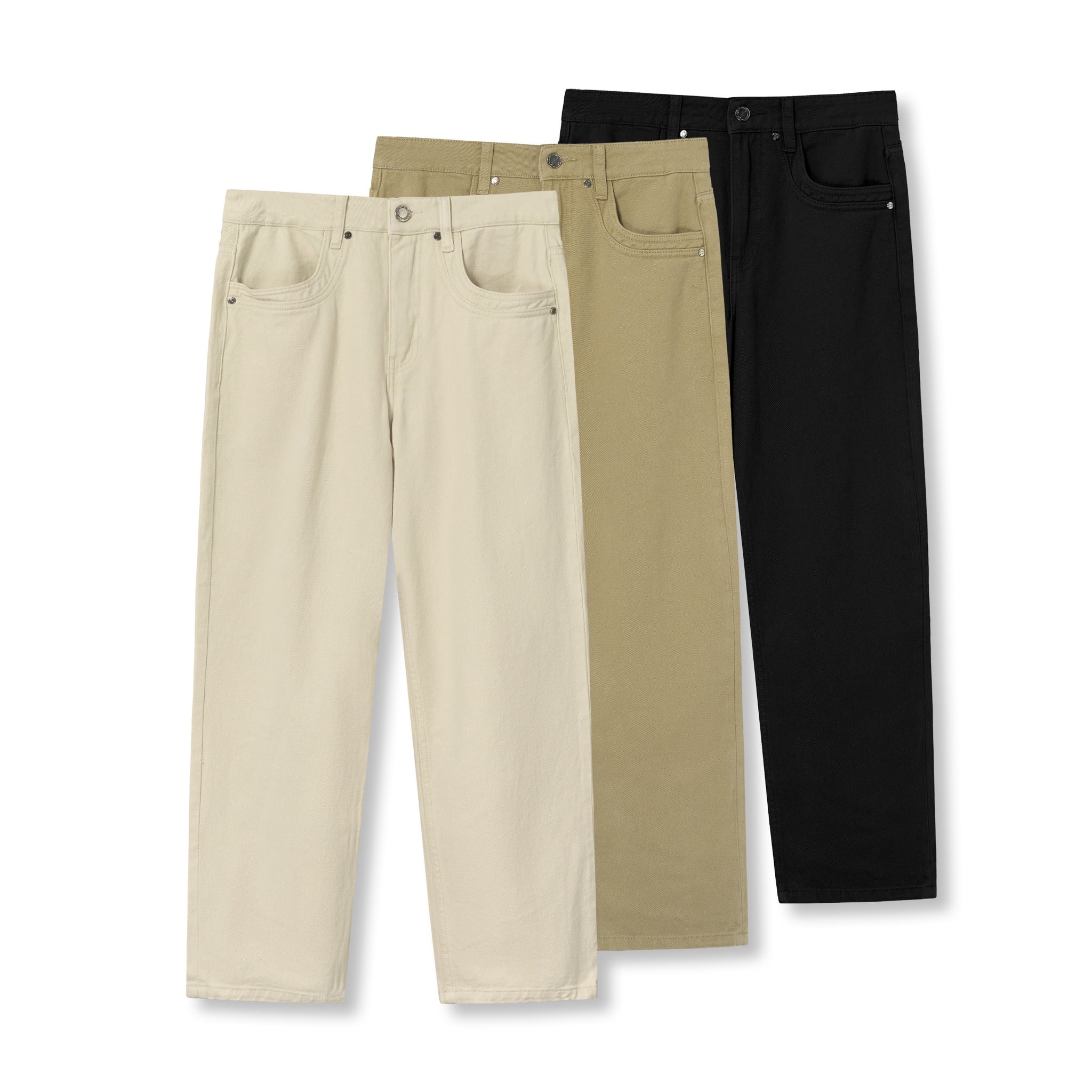 Quần Kaki Nam Ống Suông DualPocket Edge Form Straight