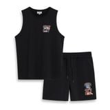 Set Đồ Nam Thun Tanktop Hidden Bear Form Regular