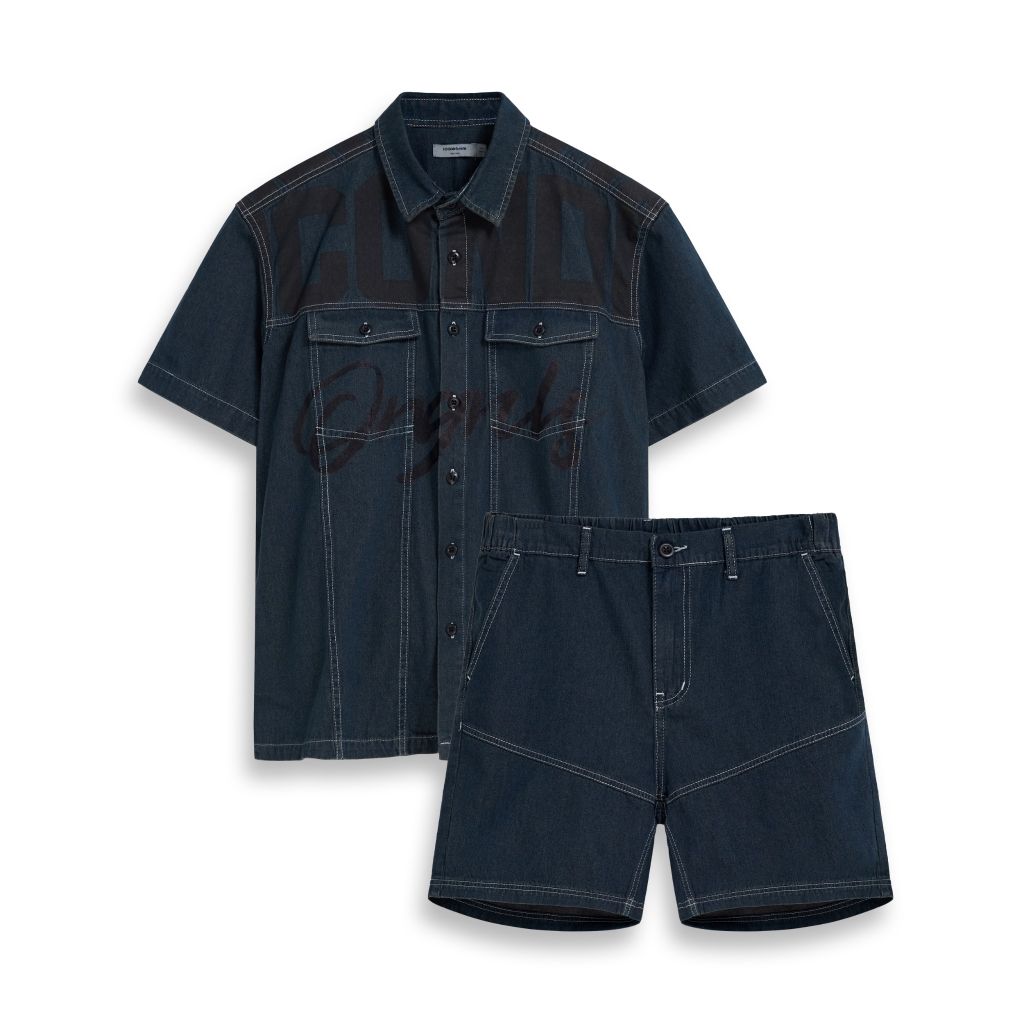 Set Đồ Denim Nam Printed Sack Type