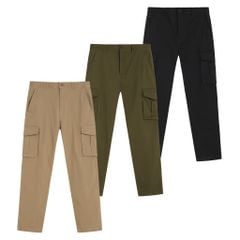 Quần Kaki Nam Ống Suông Túi Hộp Combat Trousers Form Straight