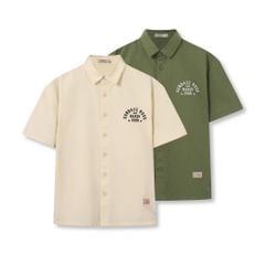 Áo Sơ Mi Kaki Nam Họa Tiết Sundaze Rush Form Relax