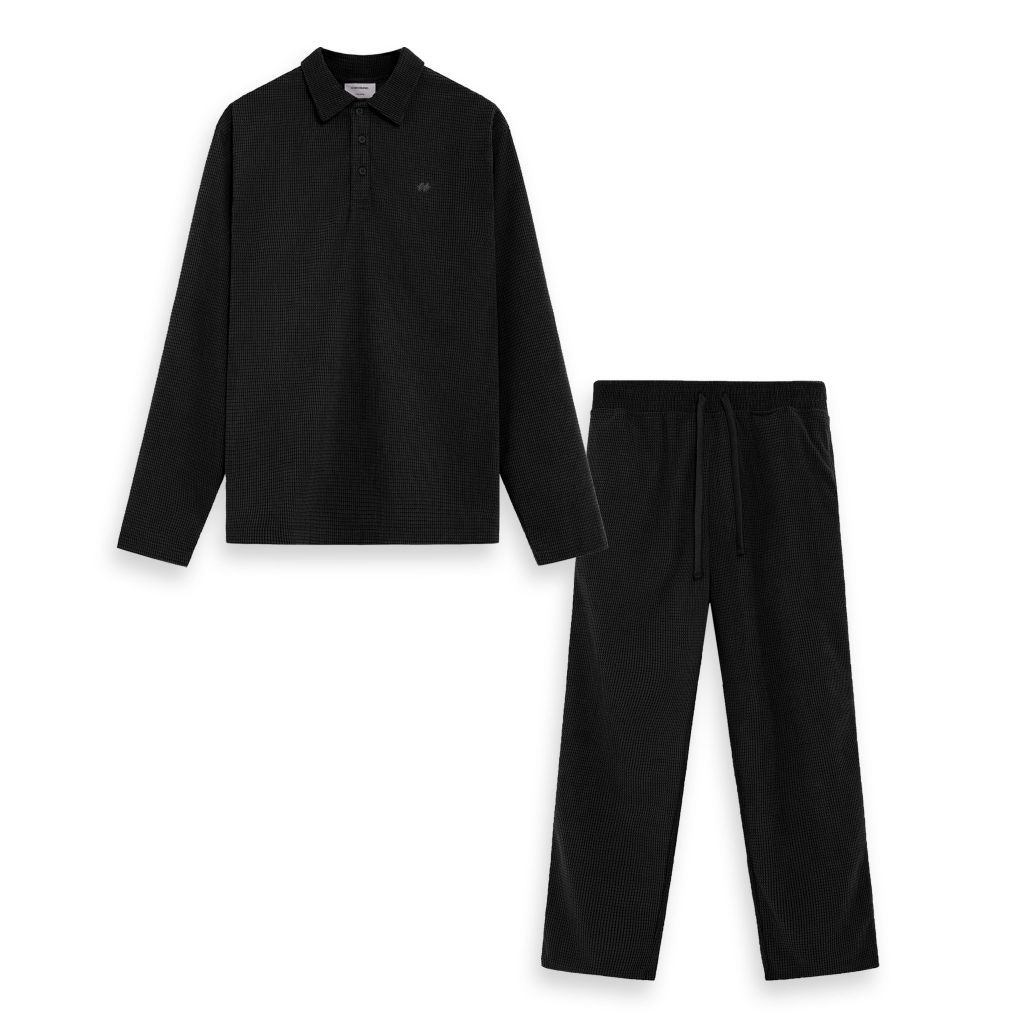 Set Đồ Nhung Nam Dài Neutral Corduroy Form Slim