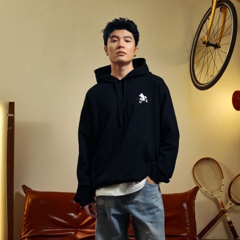 Áo Hoodie Nam Họa Tiết Mickey & Friends Shinning Time Form Oversize