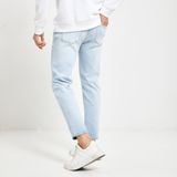 Quần Smart Jean Nam Siêu Co Dãn Xanh Nhạt Trơn Form Smart Fit