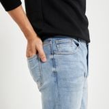 Quần Smart Jean Nam Siêu Co Dãn Xanh Nhạt Form Smart Fit