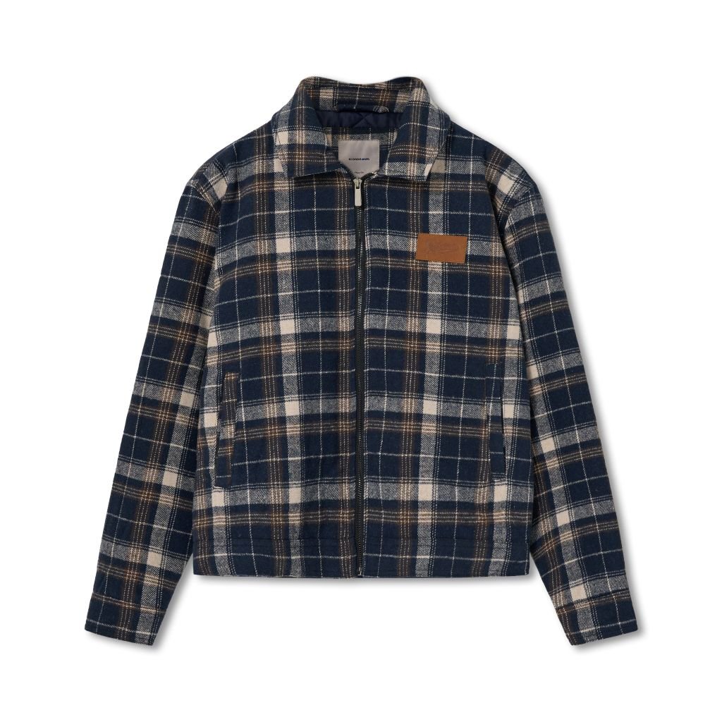 Áo khoác Flannel Nam Zip Form Regular