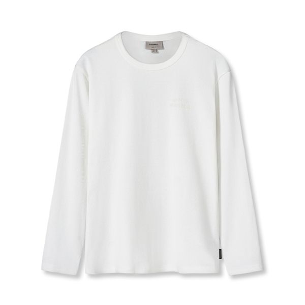 Áo thun Nam Trơn Tay dài Comfort Stretch Ribbed Form Regular