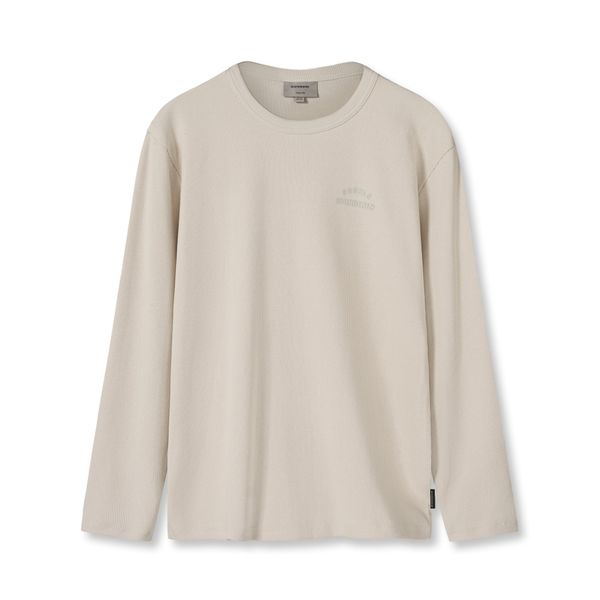 Áo thun Nam Trơn Tay dài Comfort Stretch Ribbed Form Regular