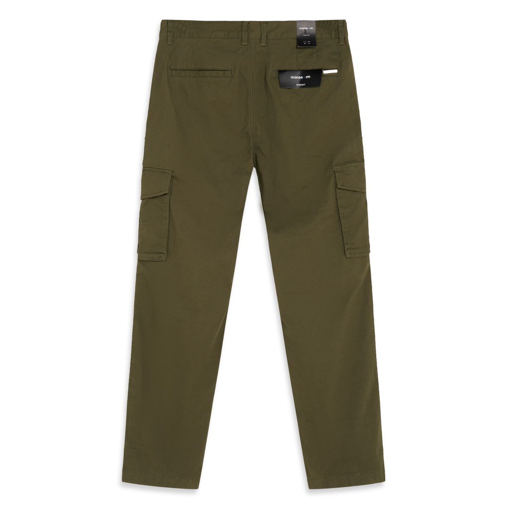 Quần Kaki Nam Ống Suông Túi Hộp Combat Trousers Form Straight