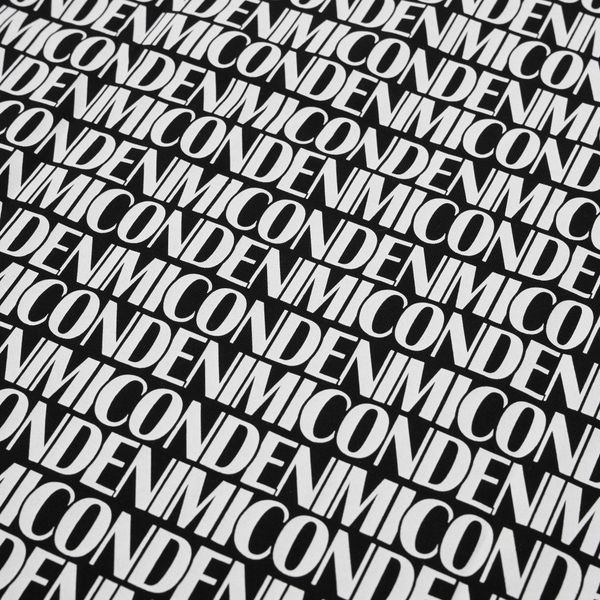 Áo Thun Nam Họa Tiết Typography White Pattern Form Regular