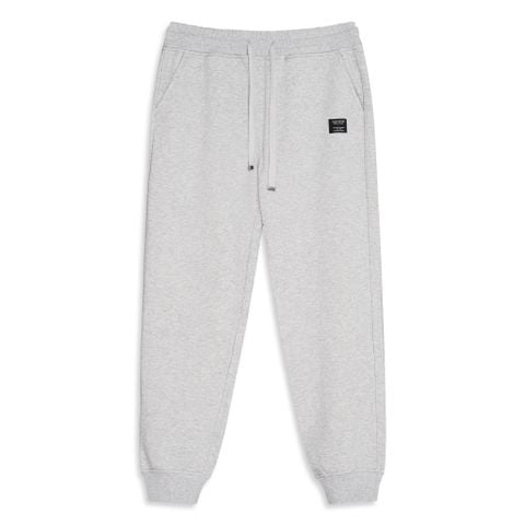 Quần Jogger Nỉ Bo Rib Basic