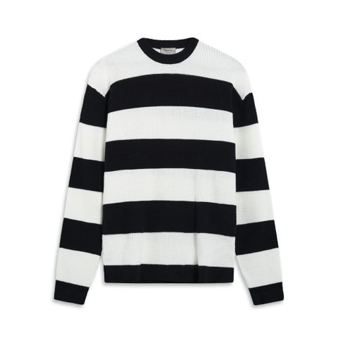 Áo Sweater Cozy Stripe Knit