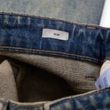 Quần Jeans Slimfit Brown Faded Ripped Detail