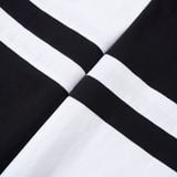 Áo Thun Regular Large Stripes Embroidery Logo