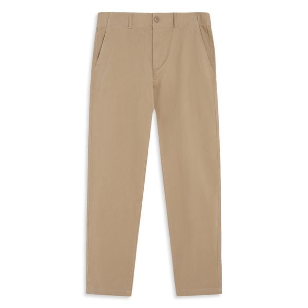 Quần Kaki Nam Ống Ôm Trơn Basic Trousers Form Slim
