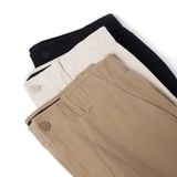 Quần Kaki Nam Ống Ôm Trơn Basic Trousers Form Slim