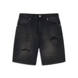 Quần Short Jean Nam Torn Wash Form Slim