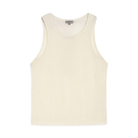 Áo Tanktop Regular Dệt Lưới