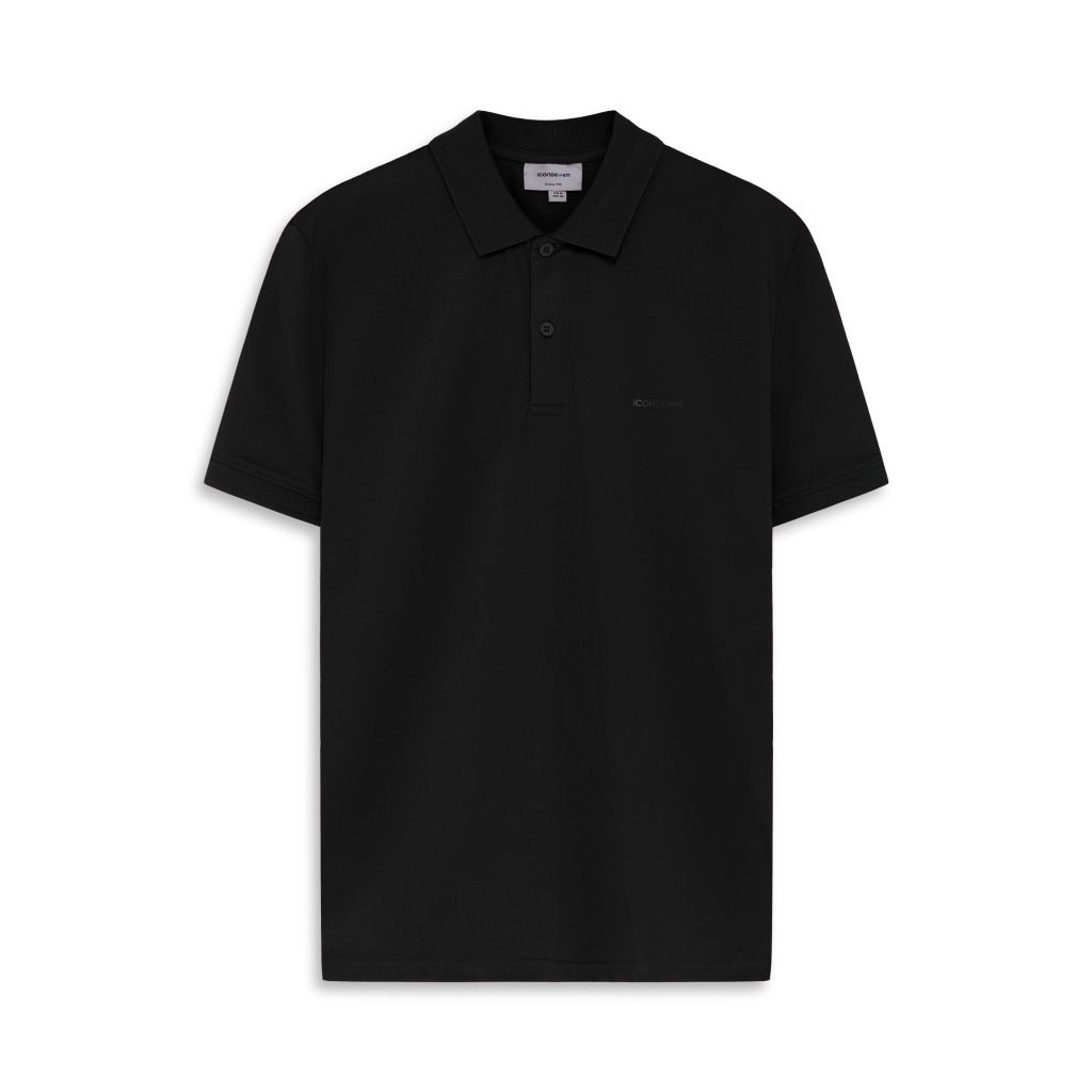 Áo Polo Nam Trơn Logo Basic Modern Lifestyle Form Regular