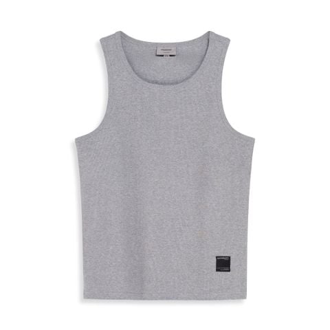 Áo Tanktop Form Slim Vải Rib