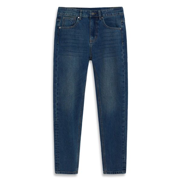 Quần Jeans Slimfit Blue Pocket Pattern