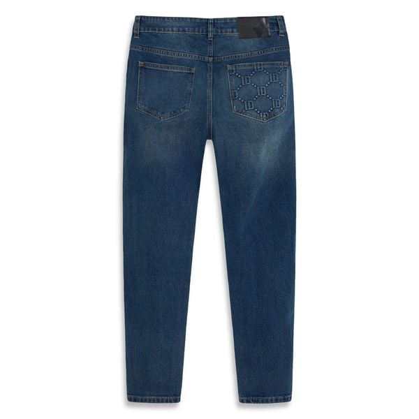 Quần Jeans Slimfit Blue Pocket Pattern